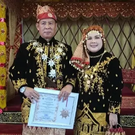 Laksda Nazali Lempo Terima Gelar Adat Datuk Jambi