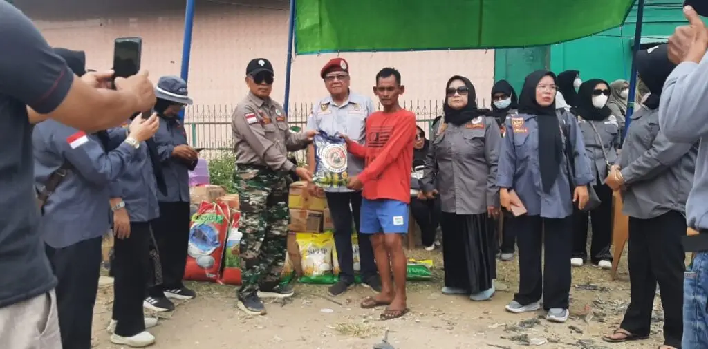 Gersuma Salurkan Bantuan Korban Kebakaran Jambi