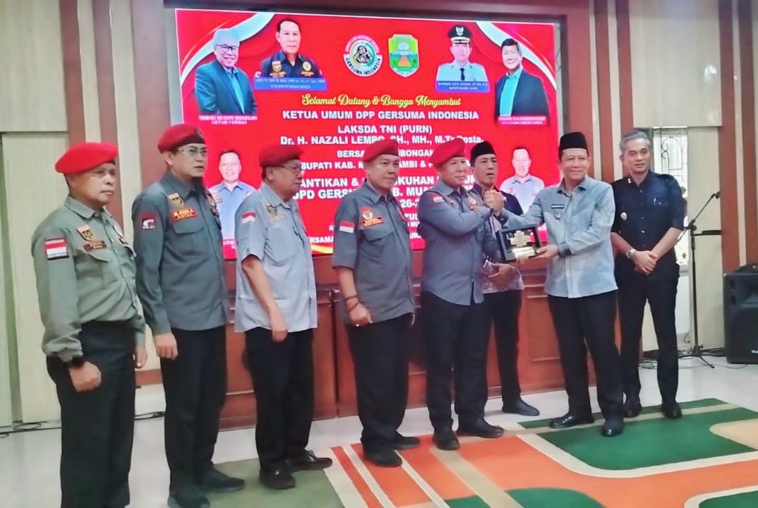 Ketua Umum GERSUMA Indonesia bersama Bupati Muaro Jambi