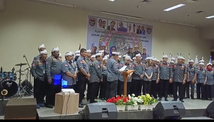 Pelantikan DPW Gersuma Jawa Barat dan DPD Se-Jawa Barat